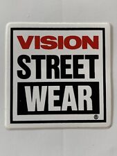Vision Street Wear Años 80 Patineta BMX Pegatina Edición Auténtica Vintage 2x2 pulgadas segunda mano  Embacar hacia Argentina