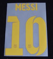 Juego oficial de nombre/número de fútbol americano Barcelona Messi 10 2012/13/14 talla de jugador local segunda mano  Embacar hacia Argentina