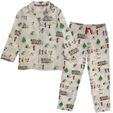 Novo Pijama Infantil Meninos Meninas Algodão Ex M S Reino Unido Crianças Cena de Neve Idade do Amendoim comprar usado  Enviando para Brazil