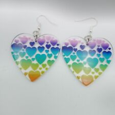 Big heart earrings for sale  WOODBRIDGE