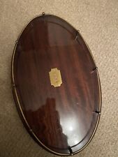 Mahogany gallery tray for sale  SITTINGBOURNE