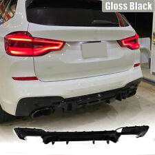 Spoiler labial difusor traseiro preto brilhante para BMW X3 G01 M40i Sport 2018-2019 comprar usado  Enviando para Brazil