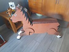 wooden carousel horse for sale  INGATESTONE