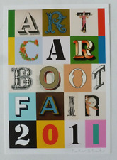 Peter Blake Arte Coche Arranque Fair 2011 Firmado Número Edición Limitada Print, usado segunda mano  Embacar hacia Argentina
