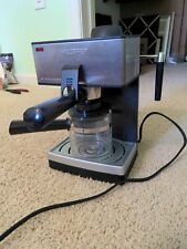 Used, Mr. Coffee ECM160-RB 4-Cup Steam Espresso Cappuccino and Latte Maker - Silver for sale  Randolph
