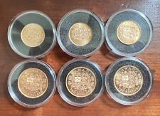 Colección de monedas de oro Canadian Mint 1912-14 , usado segunda mano  Embacar hacia Argentina