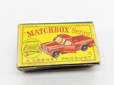 Vintage matchbox series for sale  PRESTON