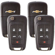 2 novos controles remotos de entrada sem chave flip para Chevrolet 5 botões com partida remota comprar usado  Enviando para Brazil