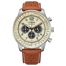 Citizen Men's CA4500-08X Eco-Drive Chronograph Stainless Steel Quartz Watch / NW for sale  Shipping to South Africa