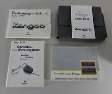 Usado, Kit de documentos + instrucciones de funcionamiento/manual Renault Kangoo I tipo KC para 1999 segunda mano  Embacar hacia Argentina
