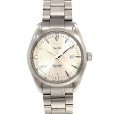 Usado, Relógio masculino OMEGA Seamaster Aqua Terra 2517.30 data quartzo mostrador prata 90212577 comprar usado  Enviando para Brazil