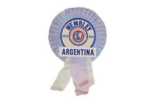 ARGENTINA Wembley 1974 (vs England) Rosette Football Vintage til salgs  Frakt til Norway