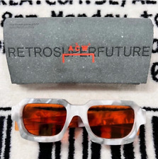 Gafas de sol RetroSuperFuture X A marco cuadrado caro de pared edición limitada Collab, usado segunda mano  Embacar hacia Argentina