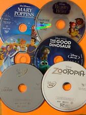 "SOMENTE DISCO DVD" Selecionar Filmes de Walt Disney Sem Estojo ou Arte de Capa Frete Combinado comprar usado  Enviando para Brazil
