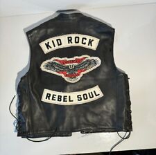 Colete de couro Kid Rock Rebel Soul comprar usado  Enviando para Brazil