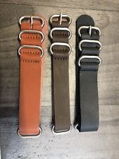 Leather watch strap for sale  WOLVERHAMPTON