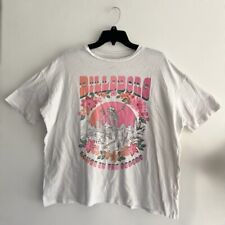 Camiseta Billabong esqueleto tamanho grande gráfica manga curta tamanho S festival Coachella comprar usado  Enviando para Brazil