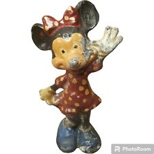 🐁 Boneco antigo vintage Disney Minnie Mouse década de 1930 década de 1940 - RARO - 5" de altura, usado comprar usado  Enviando para Brazil
