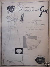 Publicité 1958 lingerie d'occasion  Compiègne