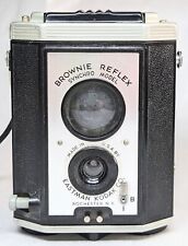 Cámara modelo Brownie Reflex Synchro de colección, Eastmak Kodak para reparación/pantalla segunda mano  Embacar hacia Argentina