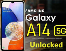 Samsung Galaxy A14 5G - 64 GB (GSM DESBLOQUEADO) 4 GB RAM 6,6" Pantalla Negra Como Nuevo, usado segunda mano  Embacar hacia Argentina