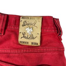 Diesel Saddle Vintage Męskie szorty dżinsowe rozm. 32 Jeansy Czerwone Made in ITALY W32 na sprzedaż  PL