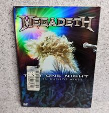 Megadeth That One Night: Live in Buenos Aires Widescreen (DVD, 2006) com Slipcase, usado comprar usado  Enviando para Brazil