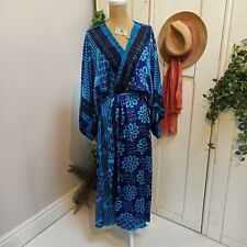Fairtrade blue kimono for sale  PEMBROKE