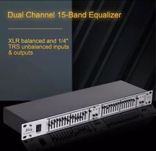 Equalizador de áudio 15 bandas EQ-215 canal duplo 1U montagem em rack 2 canais St comprar usado  Enviando para Brazil