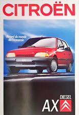 Citroen diesel brochure for sale  BIGGLESWADE