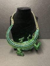 Alligator statement necklace for sale  Ary