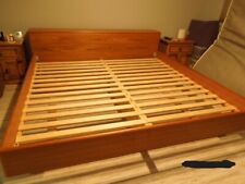 wood king bed for sale  Bullhead City