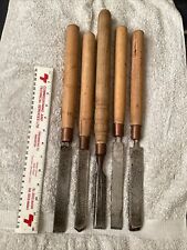 Wood turning chisels for sale  Shipping to Ireland