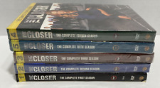 DVD The Closer temporada 1-5 TNT série dramática de TV Kyra Sedgwick JK Simmons, usado comprar usado  Enviando para Brazil