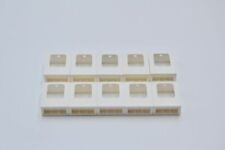 Usado, LEGO 10 x Fenster weiß White Window 1x2x2 Plane Single Hole Top Bottom 60032 comprar usado  Enviando para Brazil