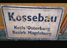 Altes rtsschild ddr gebraucht kaufen  Osterburg (Altmark)