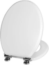 oak soft close toilet seat for sale  HEREFORD