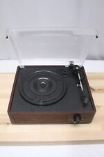 Bluetooth Turntable Vinyl Record Player with Speakers, 3 Speed Belt Driven RCA for sale  Shipping to South Africa
