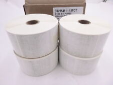 Caixa De 4 etiquetas Branca térmica direta 2-1/4" X 4", 700 Etiquetas Por Rolo comprar usado  Enviando para Brazil