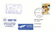 Österreich,Deutschland,FFC,AUA,Sonderflug UNO 89,UNO/Wien-Düsseldorf-(Moers)1989 comprar usado  Enviando para Brazil