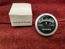 Amperímetro vintage de 20 ampères compatível com furo de 1-5/8" comprar usado  Enviando para Brazil
