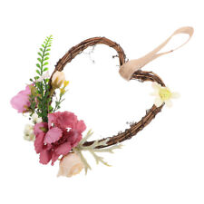 Floral heart wreath for sale  Shipping to Ireland