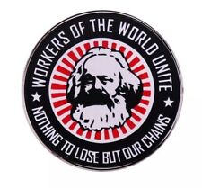 Karl marx enamel for sale  BELFAST