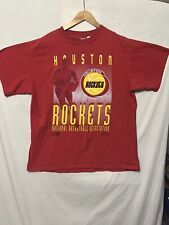 Vintage Red Houston rockets shirt xl NBA, used for sale  Shipping to South Africa