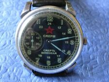 Reloj de pulsera ruso SMERSH militar Molnija 3601 URSS 1961 reloj soviético 6036 segunda mano  Embacar hacia Argentina