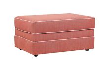 red suede ottomans for sale  Lakewood