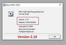 TK-90 Kenwood KPG-102D v2.10 download *** v2.10 mais novo *** pacote *** download comprar usado  Enviando para Brazil