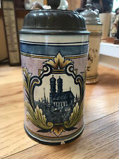 Antique Mettlach V&B Stein Faience #5013 Munich 1/2L, used for sale  Shipping to South Africa