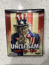 Uncle Sam (4k Ultra HD, 1996) com estojo deslizante lenticular azul subterrâneo comprar usado  Enviando para Brazil