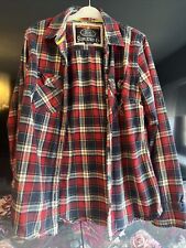 Superdry lumberjack shirt for sale  EASTBOURNE